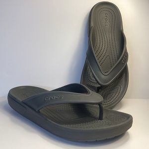 CROCS Women's Dark Gray Sandals